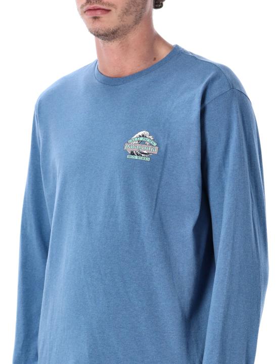 26SS 파타고니아 반팔 티셔츠 37876 SHRB SHORE BLUE - PATAGONIA