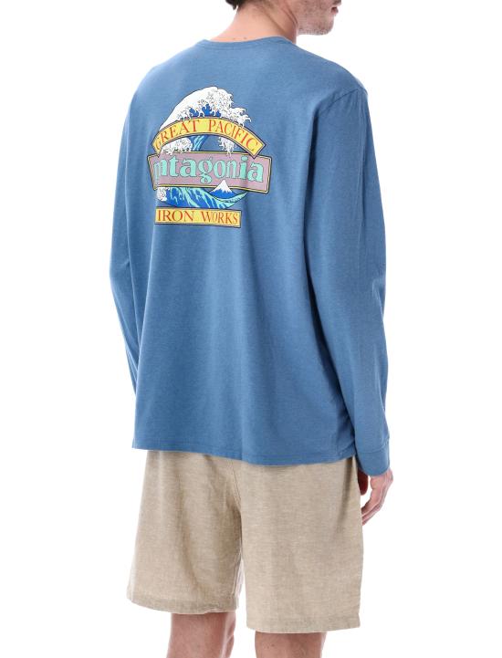26SS 파타고니아 반팔 티셔츠 37876 SHRB SHORE BLUE - PATAGONIA