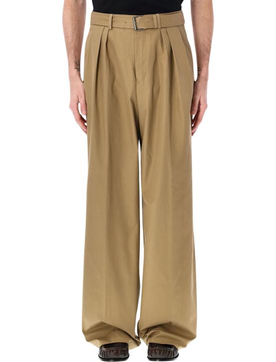 26SS 드리스 반 노튼 스트레이트 팬츠 0209523103 102 CAMEL