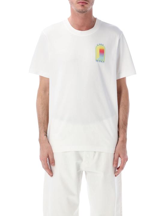 26SS 카사블랑카 반팔 티셔츠 MSP26JTS00113 BRIGHT WHITE