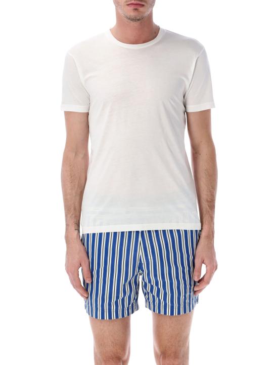 26SS 톰포드 반팔 티셔츠 JCS026JMC084 WAA OPTICAL WHITE