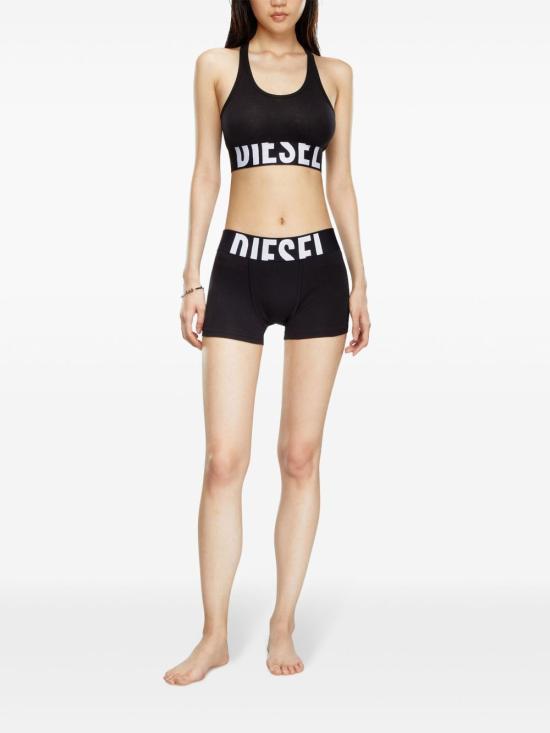 26SS 디젤 UFSB 코튼 레이스 브라렛 A145910HMAU9XX BLACK - DIESEL