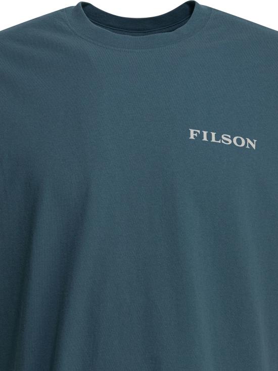 26SS 필슨 반팔 티셔츠 FMTEE0134K0260492 BLUE - FILSON