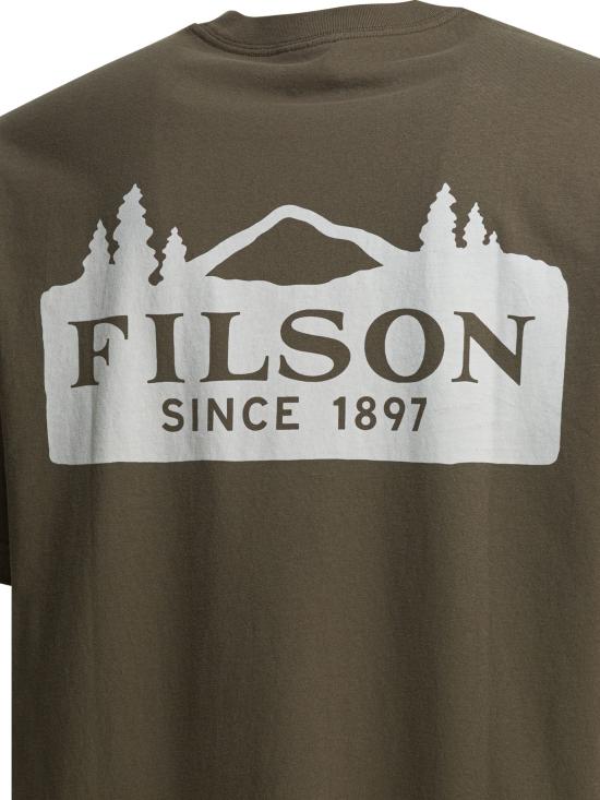 26SS 필슨 반팔 티셔츠 FMTEE0134K0260330 BROWN - FILSON