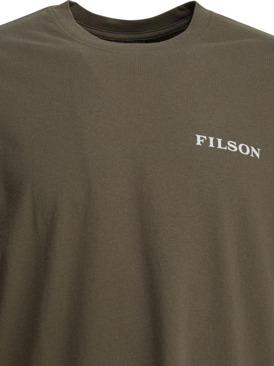 26SS 필슨 반팔 티셔츠 FMTEE0134K0260330 BROWN - FILSON