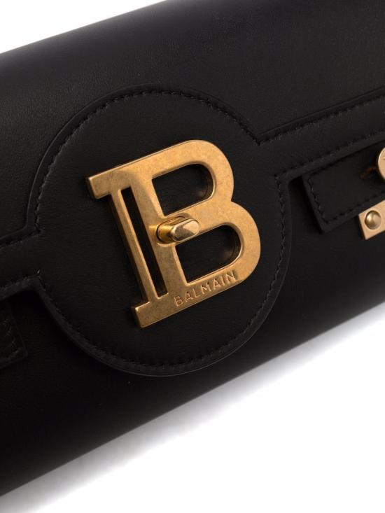 26SS 발망 클러치/파우치 GN1LE596LAVE 0PA NOIR - BALMAIN