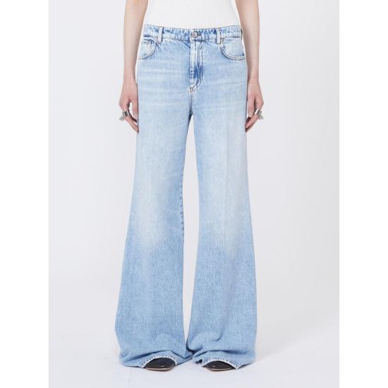 26SS 막스마라 스포츠막스 스트레이트 팬츠 2612181012600 009 BLUE