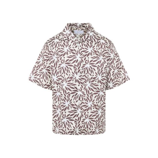 26SS 프라다 긴팔 셔츠 UCS414SUMO19GY F0N86 NUDE NEUTRALS