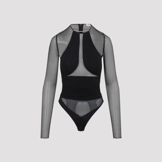 26SS 엘리자베타프랜치 반팔 티셔츠 BO03062E2 110 BLACK - ELISABETTA FRANCHI