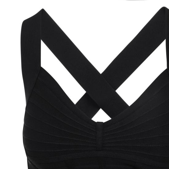 26SS 엘리자베타프랜치 미디 원피스 AM24D62E2 110 BLACK - ELISABETTA FRANCHI