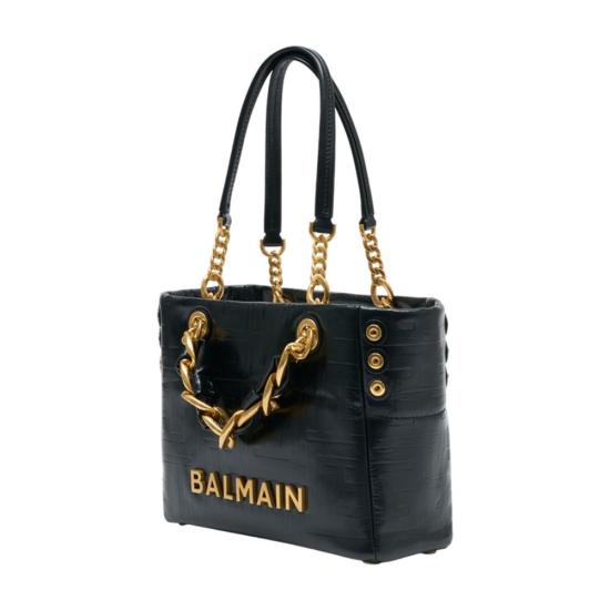 26SS 발망 토트백 GN1FD871LETF 0PA NOIR - BALMAIN