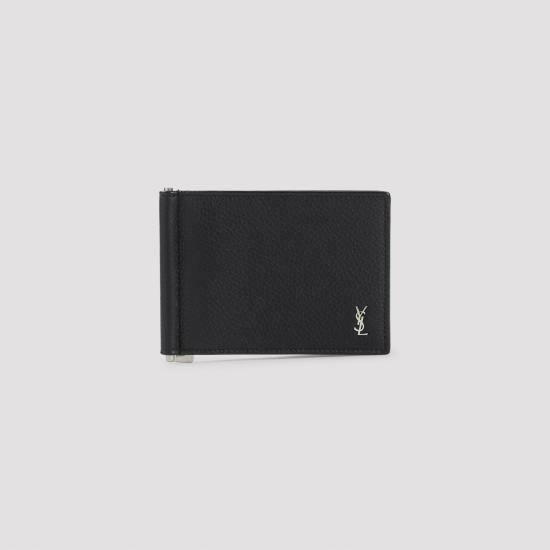 26SS 생로랑 가죽소품 863631AAELP 1000 BLACK - SAINT LAURENT