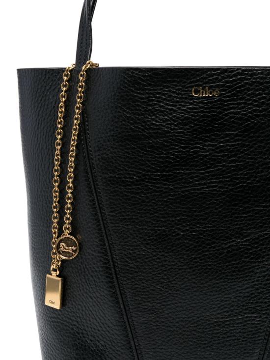 26SS 끌로에 토트백 CHC25SS811N84 001 BLACK - CHLOE