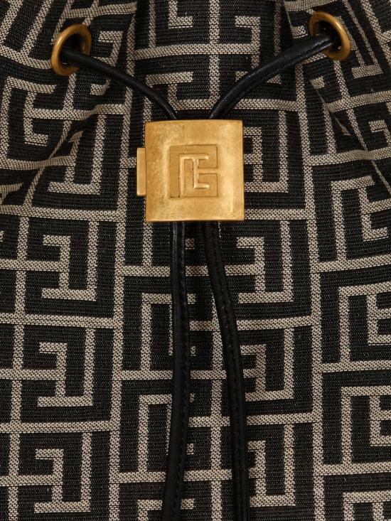 26SS 발망 백팩 GN1GE036TJTE GFE IVOIRENOIR - BALMAIN