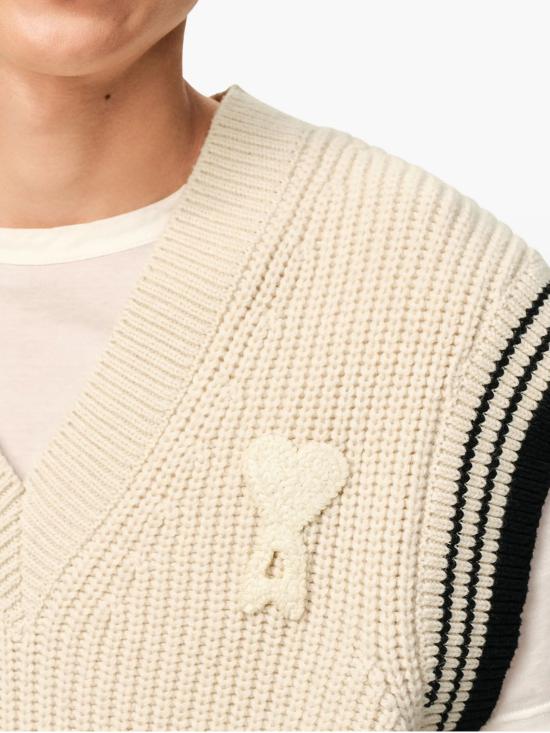 26SS 아미 베스트 UKS865KN0161 136 BLANCCREME - AMI