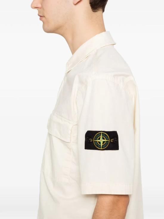 26SS 스톤 아일랜드 긴팔 셔츠 L1S151100025S0A10 V0093 IVORY - STONE ISLAND