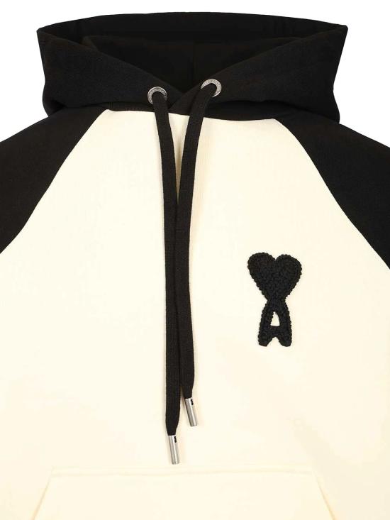 26SS 아미 후드 티셔츠 USW782747 1360 CREMENOIR - AMI