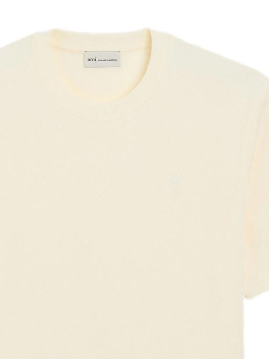 26SS 아미 반팔 티셔츠 UTS341726 136 BLANCCREME - AMI