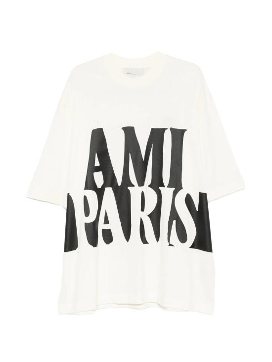 26SS 아미 반팔 티셔츠 UTS381726 136 BLANCCREME