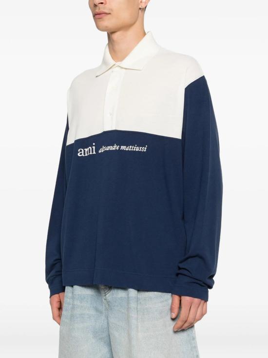 26SS 아미 반팔 티셔츠 HPL421JE0221 A027 BLANCENCRE - AMI