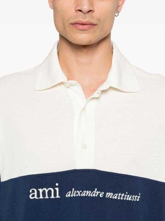 26SS 아미 반팔 티셔츠 HPL421JE0221 A027 BLANCENCRE - AMI