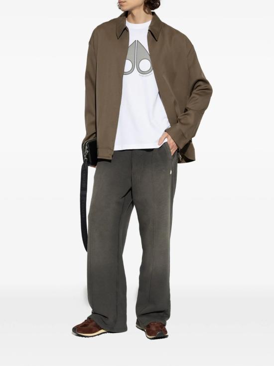 26SS 무스너클 반팔 티셔츠 M16MT736 160 WHITE - MOOSE KNUCKLES