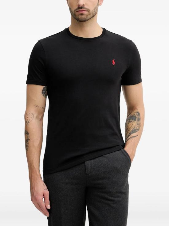 26SS 폴로 랄프로렌 반팔 티셔츠 710B14689004 BLACKWHITE