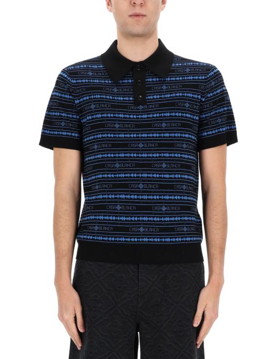 26SS 카사블랑카 반팔 티셔츠 MSP26KW120401 SOUNDWAVE - CASABLANCA