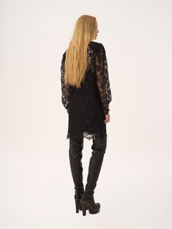 26SS 끌로에 미디 원피스 CH26SRO67413 001 BLACK - CHLOE