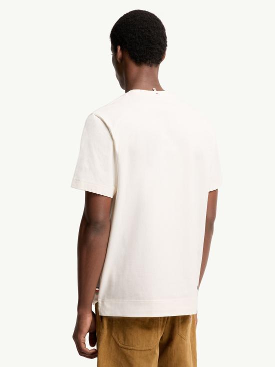 26SS 몽클레어 반팔 티셔츠 L10978C0001789AW1 041 CREAM - MONCLER