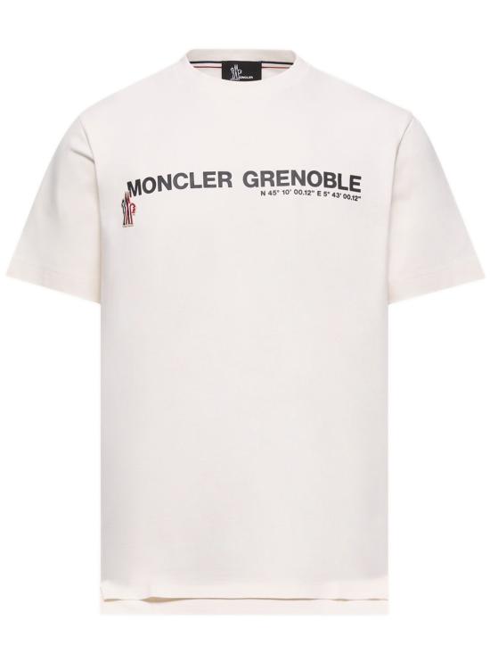 26SS 몽클레어 반팔 티셔츠 L10978C0001789AW1 041 CREAM