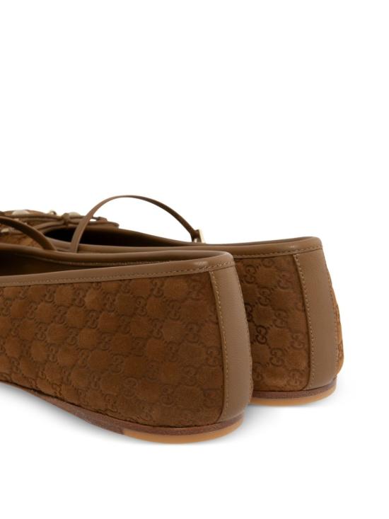 25FW 구찌 홀스빗 발레 플랫 슈즈 814413AAEEN 2808 - GUCCI