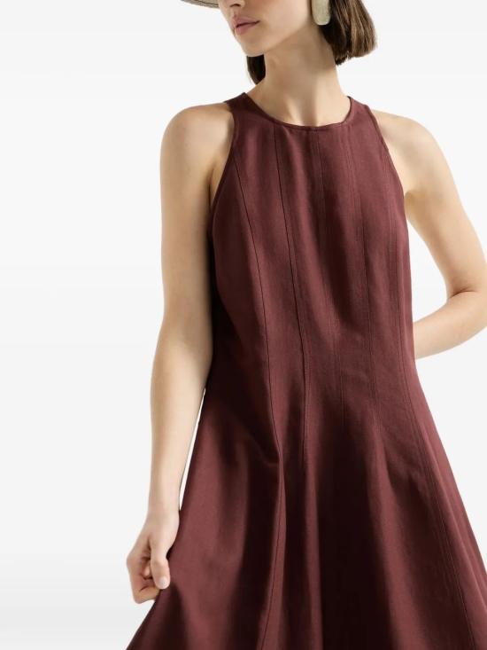 26SS 브루넬로 쿠치넬리 미디 원피스 MH126A5171 C9288 - BRUNELLO CUCINELLI