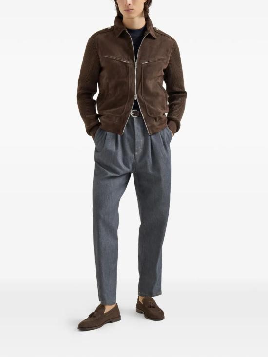 26SS 브루넬로 쿠치넬리 무스탕 MPCLF2077 CYY55 - BRUNELLO CUCINELLI