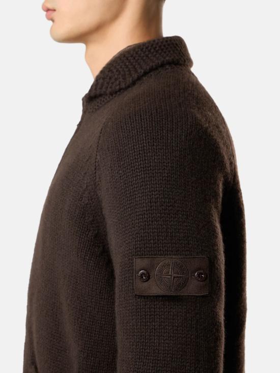 25FW 스톤 아일랜드 자켓 K2S155100080S00FD V0070 DARK BROWN - STONE ISLAND