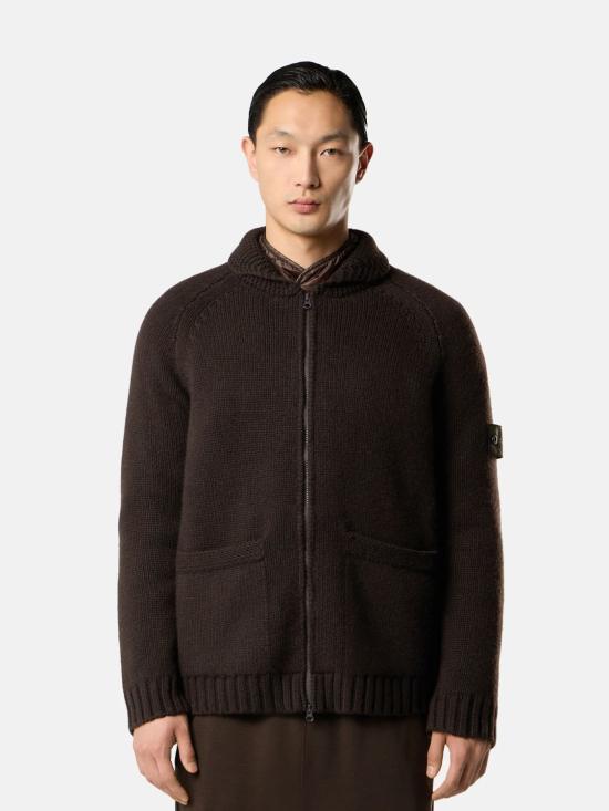 25FW 스톤 아일랜드 자켓 K2S155100080S00FD V0070 DARK BROWN - STONE ISLAND