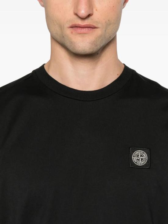 25FW 스톤 아일랜드 반팔 티셔츠 K2S152100027S0013 V0029 BLACK - STONE ISLAND