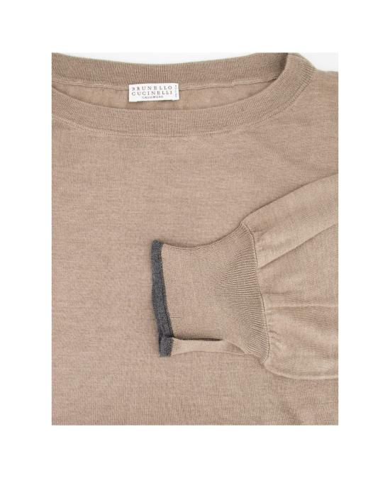  브루넬로 쿠치넬리 반팔 티셔츠 M13853408 C8909 - BRUNELLO CUCINELLI