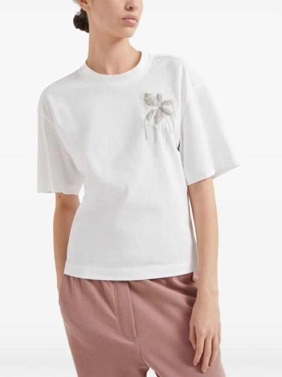 25FW 브루넬로 쿠치넬리 반팔 티셔츠 M0T81HR710 C6159 - BRUNELLO CUCINELLI