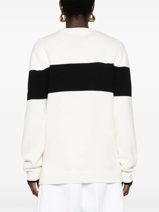  토템 스웨터 243WRT0338YA0081 200 WHITEBLACK 200 WHITE BLACK - TOTEME