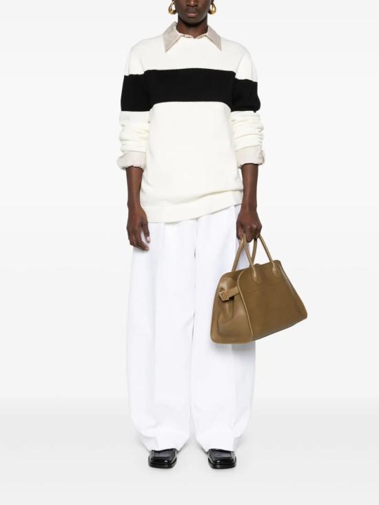  토템 스웨터 243WRT0338YA0081 200 WHITEBLACK 200 WHITE BLACK - TOTEME