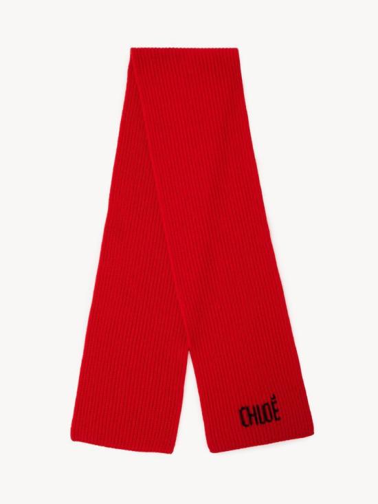 26SS 끌로에 머플러/스카프 CH26SKS06WCS 680 JOY RED