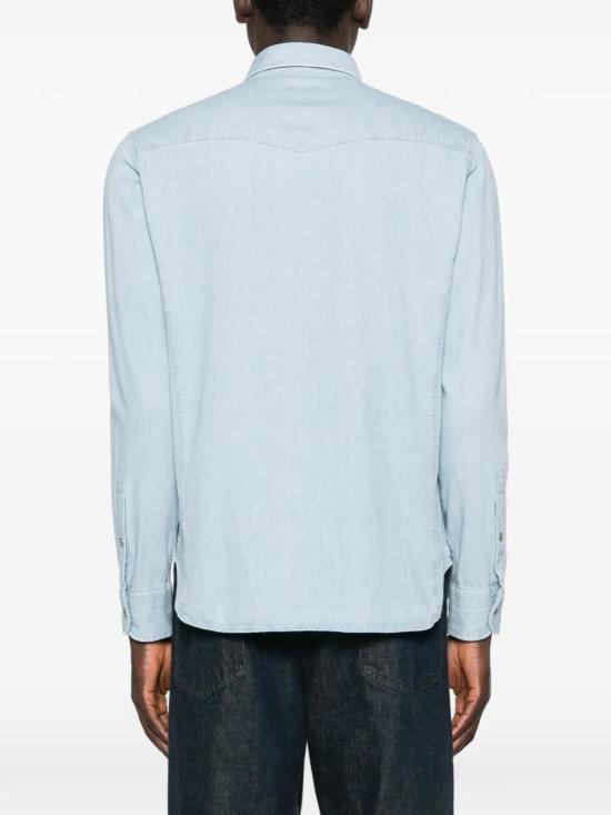 26SS 톰포드 긴팔 셔츠 HDS001FMC315UAN PALE BLUE - TOMFORD