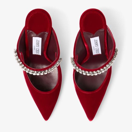 26SS 지미추 샌들 BING100PATRUBYRED RUBY RED - JIMMY CHOO