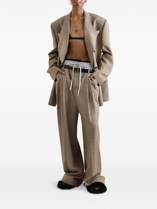 26SS 돌체앤가바나 더블 브레스티드 시칠리아 트위드 이펙트 자켓 F29YFTHUMWCS8230 MULTICOLOR - DOLCE & GABBANA