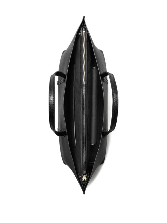 26SS 토리버치 레더 페리 토트백 169476001 BLACK - TORY BURCH