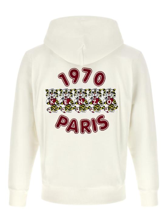 26SS 겐조 후드 티셔츠 FG52HO2084MJ02 WHITE - KENZO