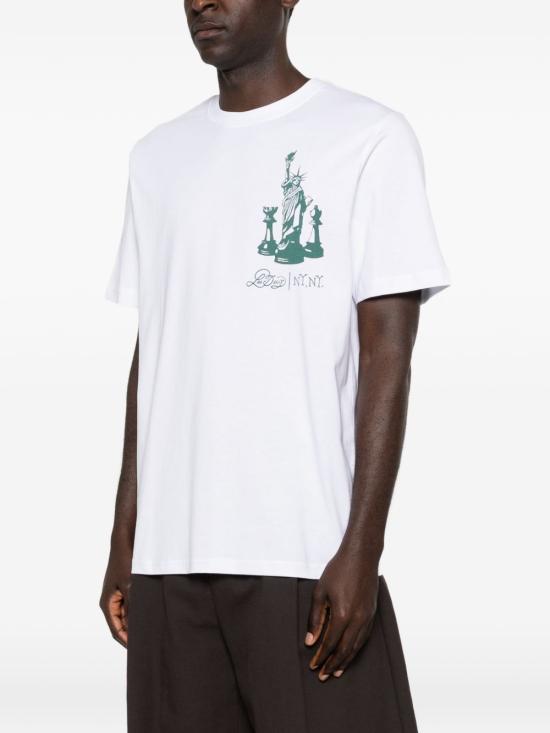 25FW 레듀 반팔 티셔츠 1000736201 WHITE - LES DEUX