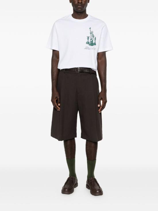 25FW 레듀 반팔 티셔츠 1000736201 WHITE - LES DEUX