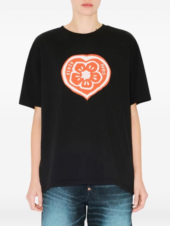 26SS 겐조 반팔 티셔츠 FG52TS3014SG99J BLACK - KENZO